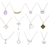 12PCS Gemstone Necklace Set 05