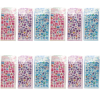 12PCS 浮雕贴纸01