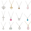 12PCS Gemstone Necklace Set 29