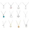 12PCS Gemstone Necklace Set 31
