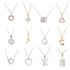 12PCS Gemstone Necklace Set 32