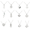 12PCS Gemstone Necklace Set 33