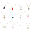 12PCS Gemstone Necklace Set 38