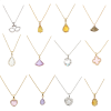 12PCS Gemstone Necklace Set 39