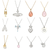 12PCS Gemstone Necklace Set 09