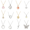 12PCS Gemstone Necklace Set 12