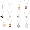 12PCS Gemstone Necklace Set 13