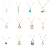 12PCS Gemstone Necklace Set 01