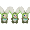 3PCS Lulu Rabbit Plush Pendant Pack No.15