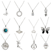 12PCS Gemstone Necklace Set 24