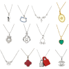 12PCS Gemstone Necklace Set 16