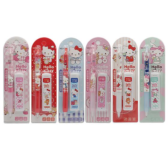 12PCS 9036 Kitty Mechanical Pencil Set