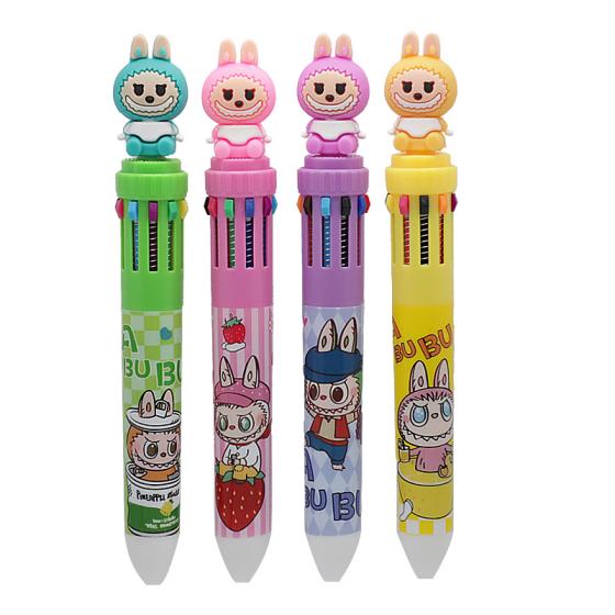 12PCS 115 Labubu Ten-Color Pens