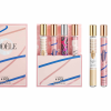 4PCS Blue& Pink Ribbon Perfume set 8