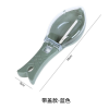 鱼鳞刀刮鱼鳞器打鳞器去鱼鳞工具刨刷去鳞防飞溅刮鳞神器三合一  蓝色
