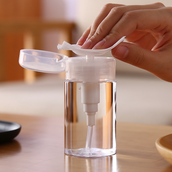 按压式分装瓶化妆品补水乳液空瓶卸妆水瓶旅行便携大容量压取瓶子（100ml）