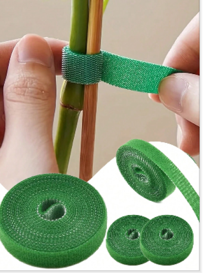 魔术贴扎带尼龙自粘钩毛同体数据线理线绑器背靠背魔术贴植物绑带（10*3米）