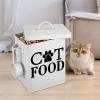 英文短语cat food 墙贴纸猫咪宠物的餐具自粘画跨境速卖通代发（黑色）