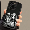 灰色爱心骷髅适用苹果16pro手机壳17pro阶梯14/13/12跨境iphone15（买16promax）