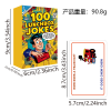 跨境新品 100 LUNCHBOX JOKES 午餐后的100个问答笑话卡牌现货