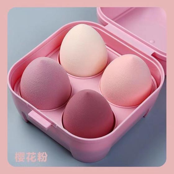 美妆蛋粉扑4个套装
